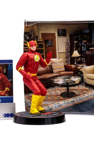 The Big Bang Theory Movie Maniacs Action Figure Sheldon Cooper as The Flash - immagine 10