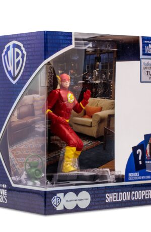 The Big Bang Theory Movie Maniacs Action Figure Sheldon Cooper as The Flash - immagine 1