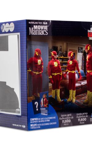 The Big Bang Theory Movie Maniacs Action Figure Sheldon Cooper as The Flash - immagine 12