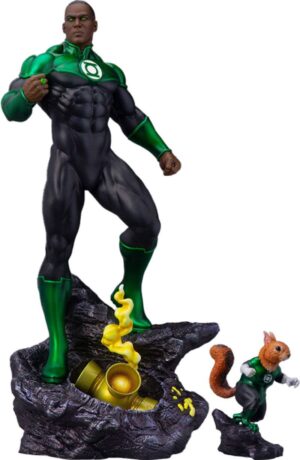 DC Comics Maquette 1/6 John Stewart - Green Lantern - immagine 19