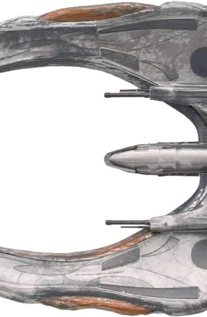 Battlestar Galactica Blood and Chrome Model Scar Cylon Raider (2004 TV Series) - immagine 2