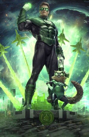 Green Lantern Unleashed 1/10 Statue - immagine 3