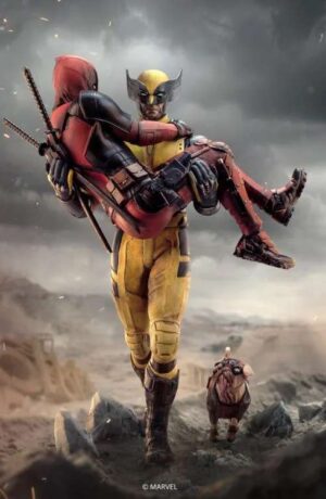 Deadpool And Wolverine Deluxe 1/10 Statue