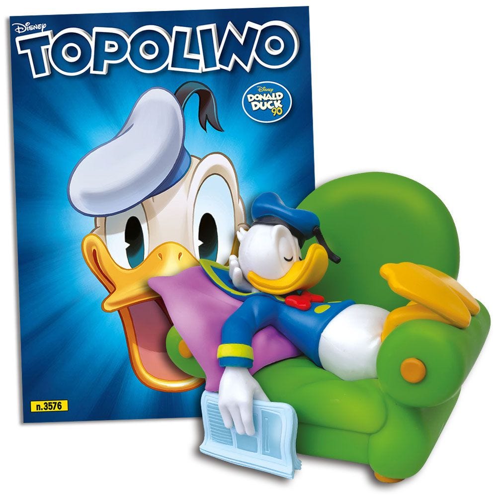 Negozio » Topolino 3576: Con Statuina Celebrativa di Paperino