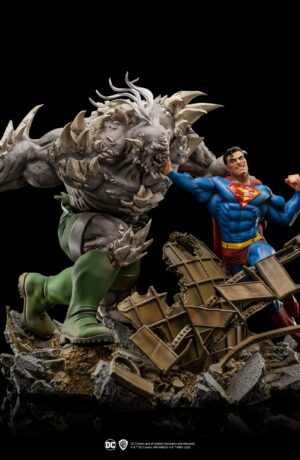 DC Comics BDS Art Scale Statue 1/10 Superman vs Doomsday - immagine 2