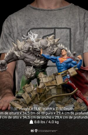 DC Comics BDS Art Scale Statue 1/10 Superman vs Doomsday - immagine 5