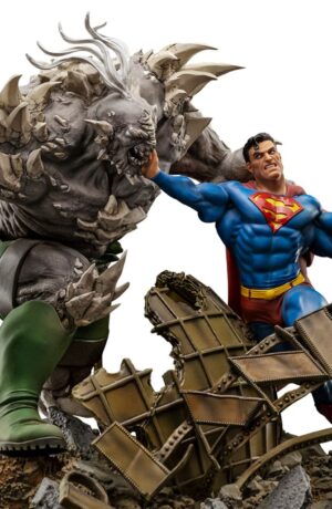 DC Comics BDS Art Scale Statue 1/10 Superman vs Doomsday - immagine 13