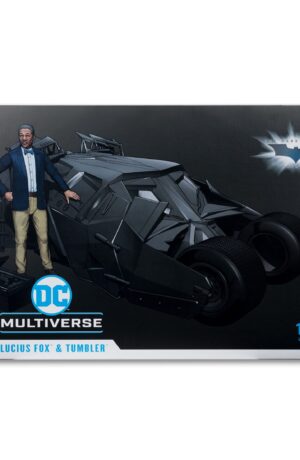 DC Multiverse: Tumbler with Lucuis Fox (The Dark Knight) (Gold Label)