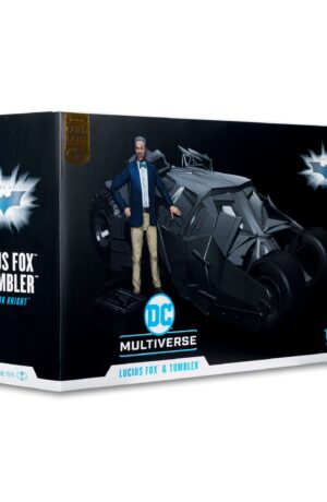 DC Multiverse: Tumbler with Lucuis Fox (The Dark Knight) (Gold Label) - immagine 16