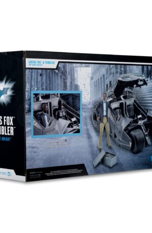 DC Multiverse: Tumbler with Lucuis Fox (The Dark Knight) (Gold Label) - immagine 17