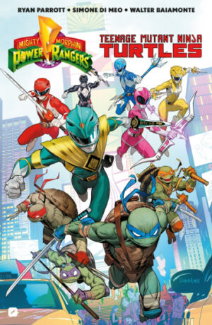 MIGHTY MORPHIN POWER RANGERS / TEENAGE MUTANT NINJA TURTLES