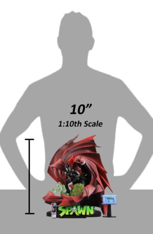 Spawn Statue 1/10 Spawn #1 (Black White & Red All Over) - immagine 7