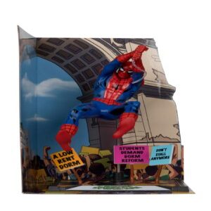 Marvel Collection PVC Statue 1/10 Spider-Man & Scene Gold Label (The Amazing Spider-Man #68) - immagine 2