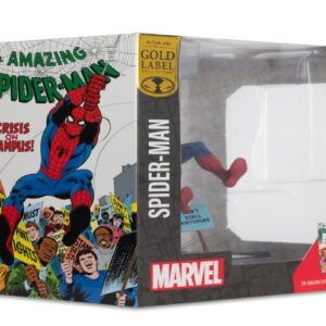 Marvel Collection PVC Statue 1/10 Spider-Man & Scene Gold Label (The Amazing Spider-Man #68) - immagine 7