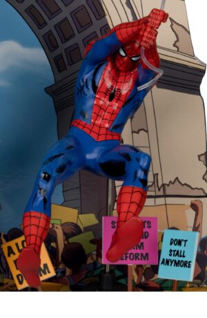 Marvel Collection PVC Statue 1/10 Spider-Man & Scene Gold Label (The Amazing Spider-Man #68) - immagine 4