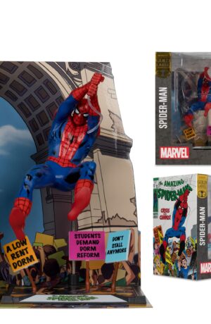 Marvel Collection PVC Statue 1/10 Spider-Man & Scene Gold Label (The Amazing Spider-Man #68) - immagine 5