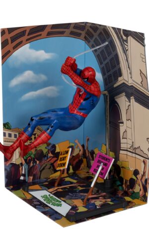 Marvel Collection PVC Statue 1/10 Spider-Man & Scene Gold Label (The Amazing Spider-Man #68) - immagine 6