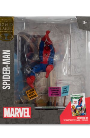Marvel Collection PVC Statue 1/10 Spider-Man & Scene Gold Label (The Amazing Spider-Man #68)