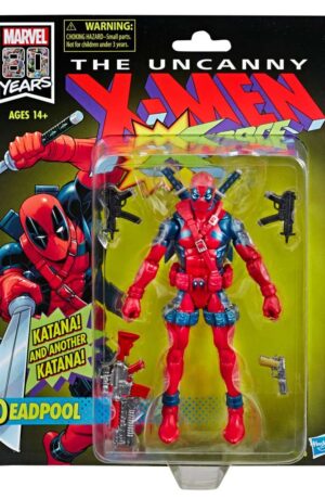 Marvel Legends Marvel 85th Anniversary Vintage X-Force Deadpool Action Figure