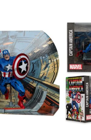 Marvel Collection PVC Statue 1/10 Captain America (Captain America #100) - immagine 6
