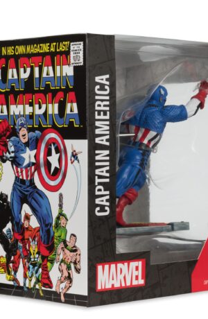 Marvel Collection PVC Statue 1/10 Captain America (Captain America #100) - immagine 7