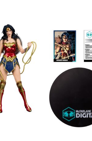 DC Direct PVC Statue 1/6 Wonder Woman by Jim Lee (Digital) - immagine 8