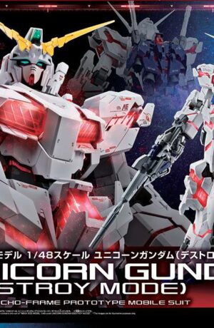 Bandai Gundam Mega Size Gundam Unicorn Destroy 1/48 - immagine 1