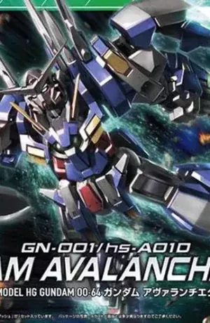 Bandai Gundam High Grade HG 1/144 GN-001/hs-A01D Gundam Avalanche Exia - immagine 1