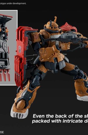 Bandai Gundam High Grade HG 1/144 Zaku II F Type Solari - Requiem for Vengeance - immagine 7
