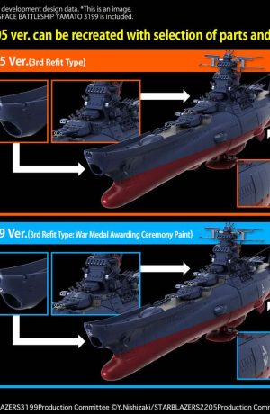 Space Battleship Yamato 3199 Model Kit 1/1000 - immagine 9