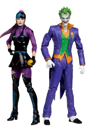 DC Multiverse Action Figures Pack of 2 The Joker & Punchline - immagine 2
