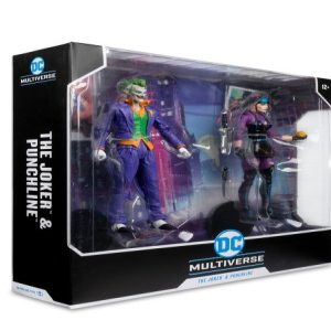 DC Multiverse Action Figures Pack of 2 The Joker & Punchline - immagine 13