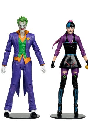 DC Multiverse Action Figures Pack of 2 The Joker & Punchline - immagine 8
