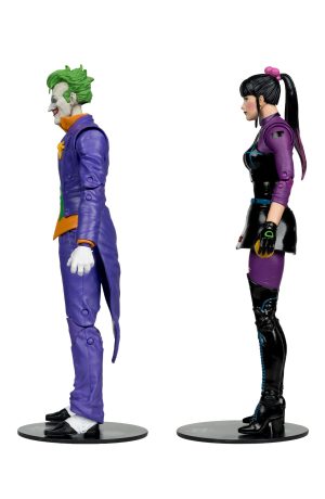 DC Multiverse Action Figures Pack of 2 The Joker & Punchline - immagine 9