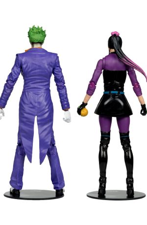 DC Multiverse Action Figures Pack of 2 The Joker & Punchline - immagine 10