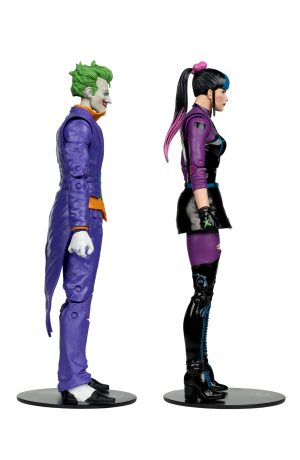 DC Multiverse Action Figures Pack of 2 The Joker & Punchline - immagine 11