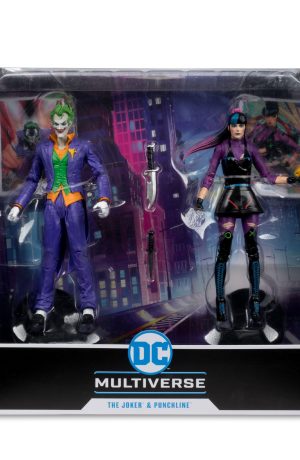 DC Multiverse Action Figures Pack of 2 The Joker & Punchline