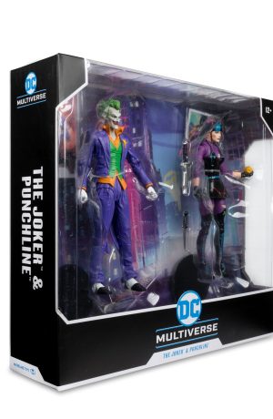 DC Multiverse Action Figures Pack of 2 The Joker & Punchline - immagine 13