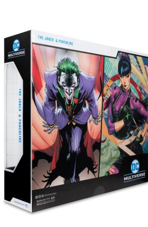 DC Multiverse Action Figures Pack of 2 The Joker & Punchline - immagine 14