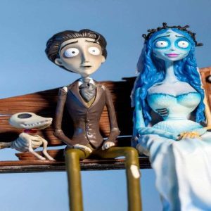 Corpse Bride: Victor ed Emily sulla panchina - Figure Set 1:10 PVC Statue - La sposa cadavere - immagine 2