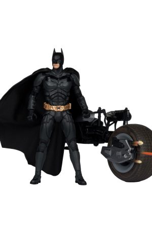 DC Multiverse The Dark Knight Action Figure with Vehicle Batman & The Batpod - immagine 2