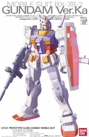 Bandai Gundam Master Grade HG 1/100 Gundam RX-78-2 Ver KA