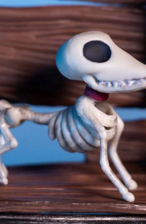 Corpse Bride: Victor ed Emily sulla panchina - Figure Set 1:10 PVC Statue - La sposa cadavere - immagine 5