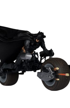 DC Multiverse The Dark Knight Action Figure with Vehicle Batman & The Batpod - immagine 4
