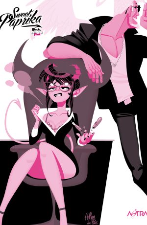 Sweet Paprika: Black, White & Pink 2 Variant