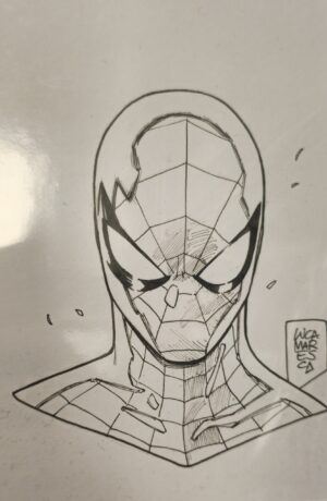 Spider-Man Heads - disegno originale di Luca Maresca