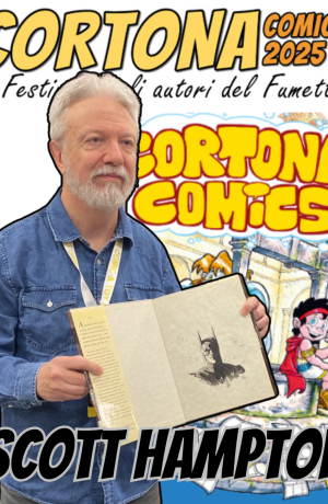 Batman: Urla nella Notte CORTONA 2025 con firma e sketch - immagine 1
