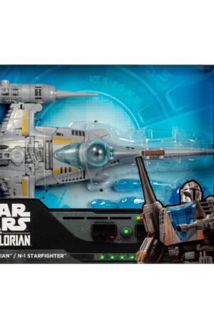 Star Wars x Transformers Action Figure The Mandalorian / N-1 Starfighter