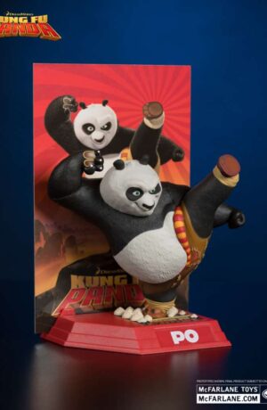 Kung Fu Panda Movie Maniacs Figure Po - immagine 3