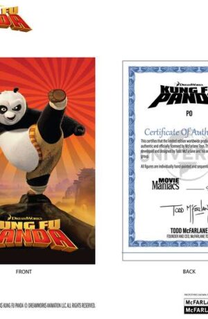 Kung Fu Panda Movie Maniacs Figure Po - immagine 4